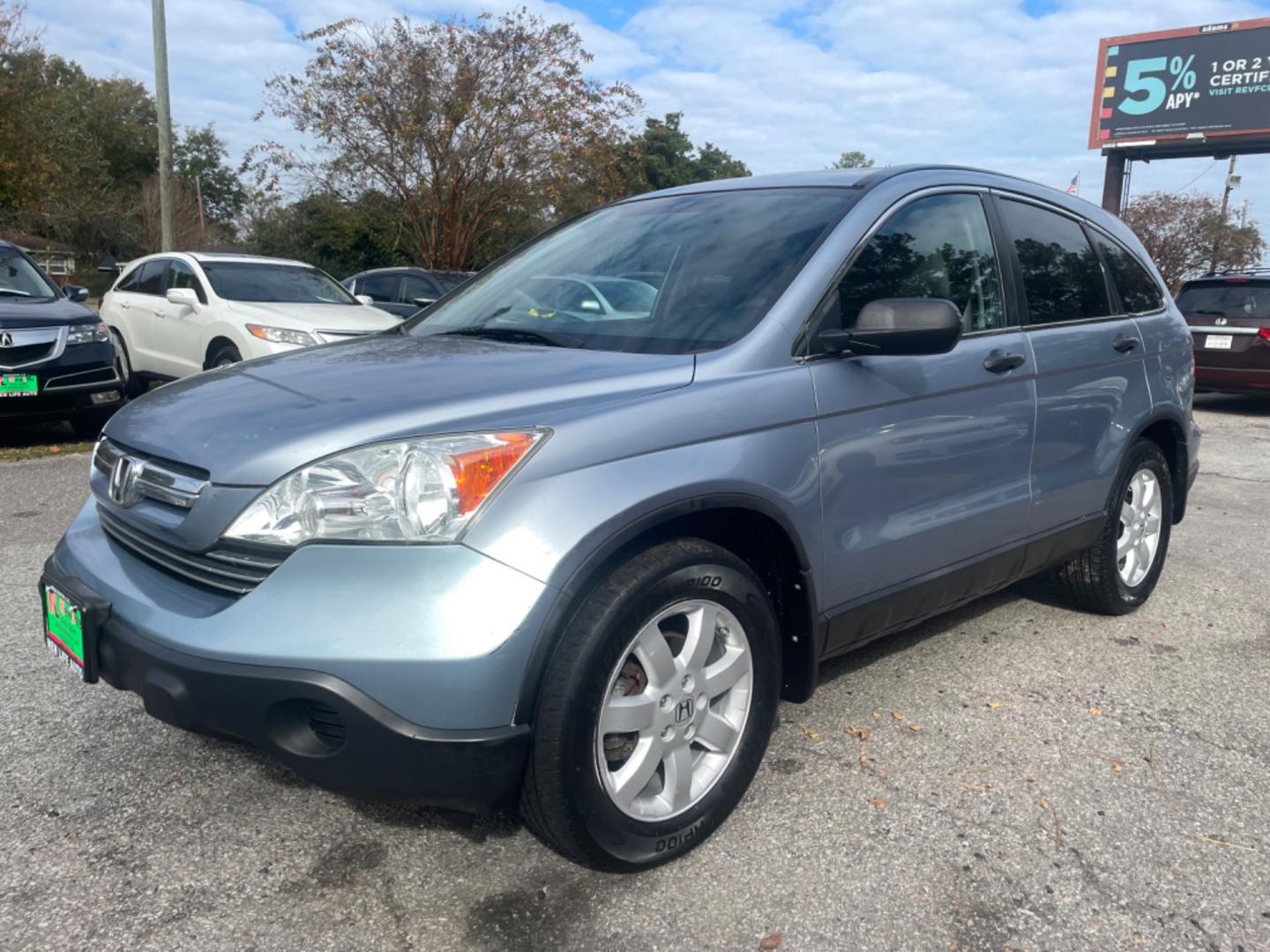 2007 BLUE HONDA CR-V EX (5J6RE48547L) with an 2.4L engine, Automatic transmission, located at 5103 Dorchester Rd., Charleston, SC, 29418-5607, (843) 767-1122, 36.245171, -115.228050 - Sunroof, 6-Disc CD Changer/AUX Power Windows, Power Locks, Power Mirrors, Keyless Entry, Alloy Wheels. 160k miles Located at New Life Auto Sales! 2023 WINNER for Post & Courier's Charleston's Choice Pre-owned Car Dealer AND 2018-2024 Top 5 Finalist for Charleston City Paper's BEST PLACE TO BUY A US - Photo#2